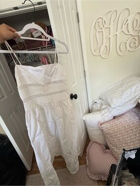 Zara White Dress